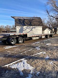 2017 Transcraft 53ft Drop Deck Trailer - Combo, Aluminum Floor, Rear Sliding Axle, Ramps, Toolbox