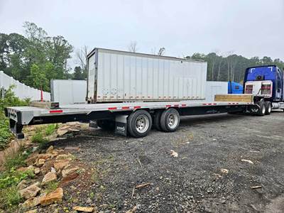 Transcraft 53ft Drop Deck Trailer - Air Ride