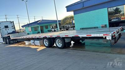 2019 Transcraft 53ft Drop Deck Trailer - Combo, Aluminum Floor, Rear Sliding Axle, Toolbox