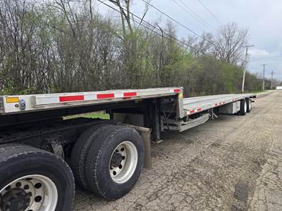 Transcraft 53x102 Drop Deck Trailer - Air Ride