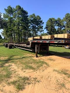 2019 Viking 53ft Drop Deck Trailer - Wood Floor, Spread Axle, Beavertail and Ramps