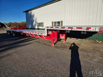 2021 WILSON 53ft Drop Deck Trailer - Combo, Aluminum Floor, Spread Axle, Toolbox