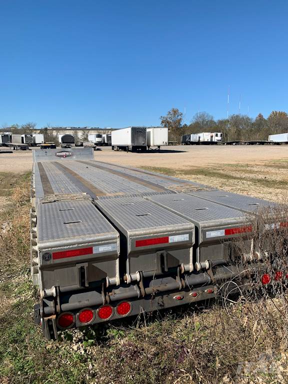 2018 Wilson 48x102 Drop Deck Trailer Combo, Aluminum Floor