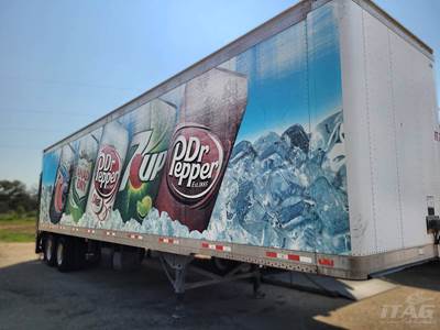 2008 Great Dane 48ft Dry Van Trailer - Plywood Walls, Translucent Roof, Air Ride, Roll-Up Door, Lift Gate, E-Tracks