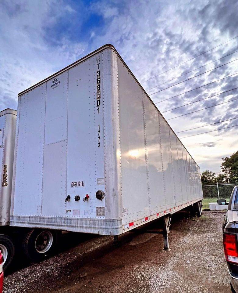 2017 Hyundai Dry Van Trailer - Dura Plate Walls, Aluminum Roof, Wood ...