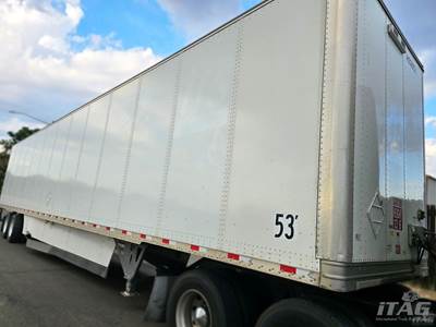 2023 Hyundai 53ft Dry Van Trailer - Aluminum Roof, DuraPlate Walls, Spring Ride, Swing Doors, Side Skirts