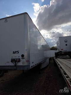 2022 Hyundai 53ft Dry Van Trailer - DuraPlate Walls, Aluminum Roof, Swing Doors, Side Skirts, Tire Inflation System