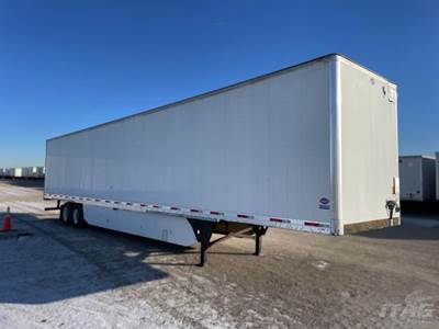 2017 UTILITY 53ft Dry Van Trailer - DuraPlate Walls, Aluminum Roof, Swing Doors, Side Skirts