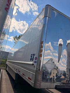 2021 Utility 53ft Dry Van Trailer - Aluminum Roof, DuraPlate Walls, Swing Doors, Side Skirts, Tire Inflation System