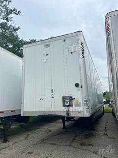 2017 Wabash 53ft Dry Van Trailer - Dura Plate Walls, Aluminum Roof, Wood Floor, Swing Doors, Side Skirts, Tire Inflation System
