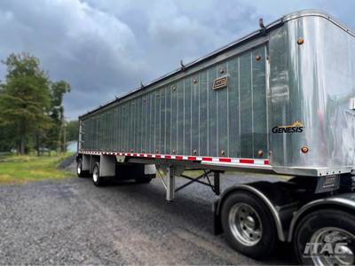 2019 East 42ft End Dump Trailer - 76-inch Sides, Quarter Frame, Aluminum Box, Spread Axle, Tarp