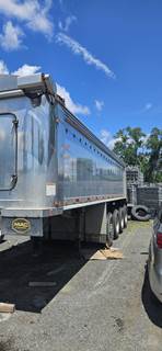 2019 MAC Trailer 30ft End Dump Trailer - Full Frame, Aluminum Box, Quad Axle, Electric Tarp, Lift Axles
