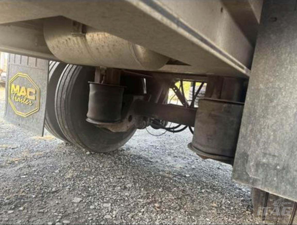 2017 MAC Trailer 40ft Half Round End Dump Trailer 66inch Sides