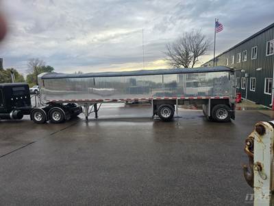 2024 MAC Trailer 40ft End Dump Trailer - Quarter Frame, Aluminum Box, Spread Axle, Two-Way Gate, Lift Axle, Tarp, Liner