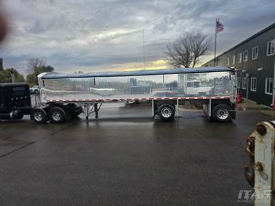 2024 MAC Trailer 40ft End Dump Trailer - Quarter Frame, Aluminum Box, Spread Axle, Two-Way Gate, Lift Axle, Tarp, Liner