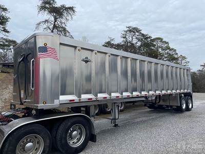 2023 Trailstar 39ft End Dump Trailer - 72in Sides, Quarter Frame, Aluminum Box, Tandem Axle, Air Ride, Coal Chute, Lift Axle