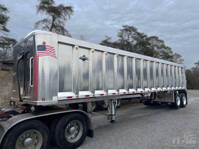 2023 Trailstar 39ft End Dump Trailer - 72-inch Sides, Quarter Frame, Aluminum Box, Tandem Axle, Air Ride, Coal Chute, Lift Axle