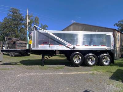 Travis 30 ft End Dump Trailer - Tri-Axle Axle, Spring