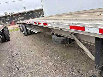 2020 Benson 53ft Flatbed Trailer - All Aluminum, Aluminum Floor, Spread Axle, Dunnage Rack, Toolboxes, Tire Inflation System