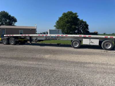 2020 Benson 53ft Flatbed Trailer - All Aluminum, Aluminum Floor, Spread Axle, Toolbox