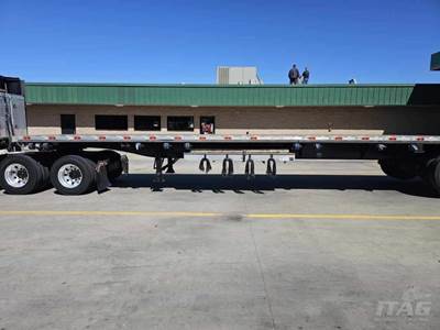 2021 Dorsey 48ft Flatbed Trailer - Combo, Aluminum Floor, Spread Axle, Toolbox, Dunnage Rack
