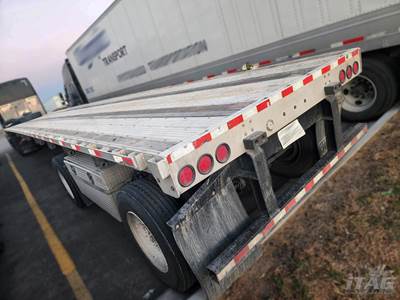 2021 Dorsey 53ft Flatbed Trailer - Combo, Aluminum Floor, Spread Axle, Toolbox, Chain Pop-Ups
