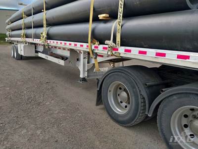 2024 Extreme Trailers 53ft Flatbed Trailer - All Aluminum, Aluminum Floor, Rear Sliding Axle, Toolbox, Tire Inflation System, Coil Package