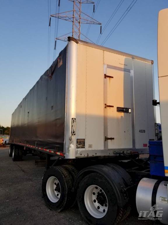 2005 Fontaine 48x102 Flatbed Trailer Combo, Aluminum Floor, Spread
