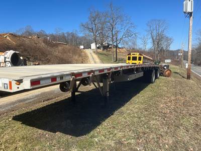 2021 Fontaine 48ft Flatbed Trailer - All Aluminum, Aluminum Floor, Spread Axle, Toolbox, Chain Pop-Ups, Dunnage Rack, Coil Package
