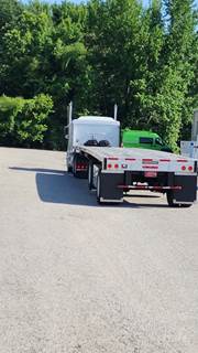 2021 Fontaine 48ft Flatbed Trailer - Combo, Aluminum Floor, Spread Axle, Toolbox, Lift Axle