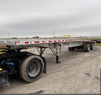 2024 Fontaine 53ft Flatbed Trailer - All Aluminum, Aluminum Floor, Spread Axle, Chain Pop-Ups, Coil Package