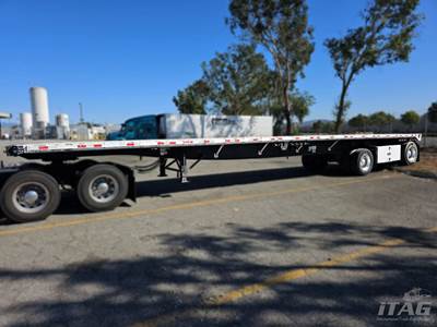 2019 Great Dane 48ft Flatbed Trailer - Combo, Aluminum Floor, Spread Axle, Toolbox, Dunnage Rack
