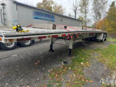 2019 MAC Trailer 48ft Flatbed Trailer - All Aluminum, Aluminum Floor, Spread Axle, Coil Package, Lift Axle, Toolbox