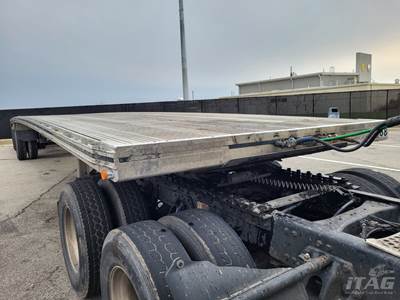 2016 MAC Trailer 48ft Flatbed Trailer - All Aluminum, Aluminum Floor, Spread Axle, Coil Package, Toolbox