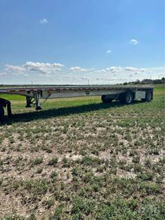 2023 MAC Trailer 48ft Flatbed Trailer - All Aluminum, Aluminum Floor, Spread Axle, Toolbox, Front Lift Axle