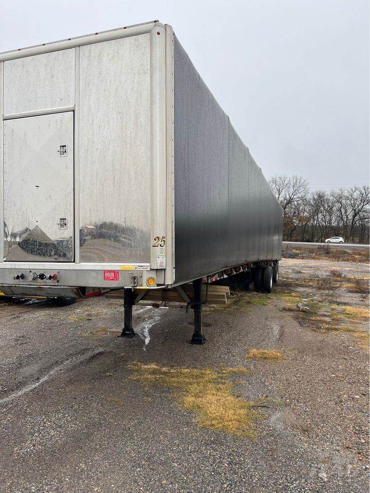 2015 Reitnouer Flatbed Trailer All Aluminum, Aluminum Floor, Spread