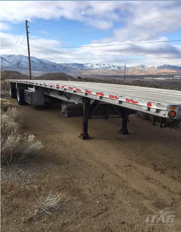2006 Reitnouer 48x102 Flatbed Trailer All Aluminum, Aluminum Floor