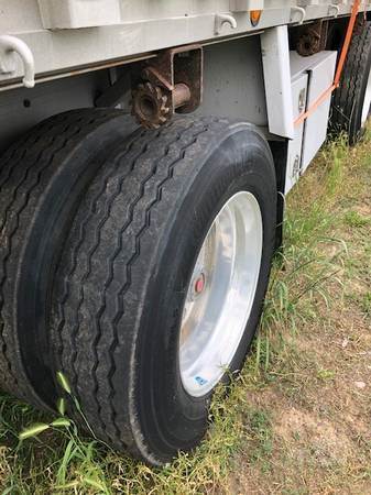 reitnouer flatbed trailer 2005 aluminum toolboxes floor