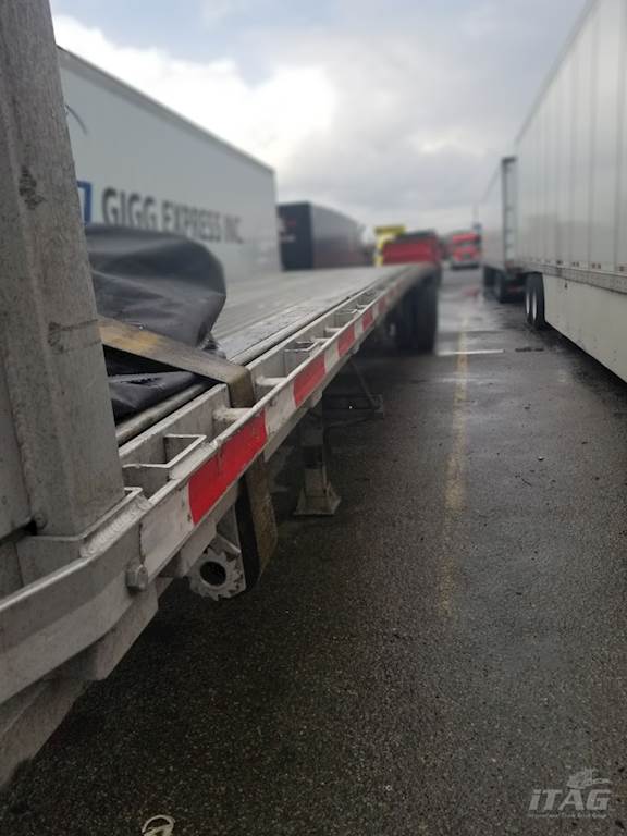 2008 Reitnouer 48x102 Flatbed Trailer All Aluminum, Aluminum Floor