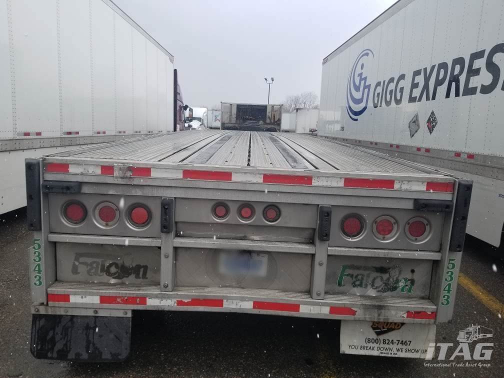2008 Reitnouer 48x102 Flatbed Trailer All Aluminum, Aluminum Floor