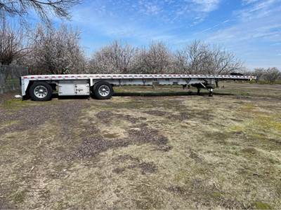 2024 Reitnouer 48ft Flatbed Trailer - All Aluminum, Aluminum Floor, Spread Axle, Toolboxes, Lift Axle