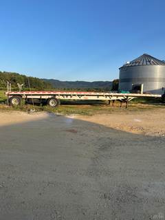 2016 Reitnouer 48ft Flatbed Trailer - All Aluminum, Aluminum Floor, Spread Axle, Tire Inflation System, Lift Axle