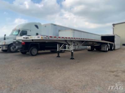2021 Reitnouer 48ft Flatbed Trailer - All Aluminum, Aluminum Floor, Spread Axle, Toolboxes, Dunnage Rack