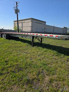 2016 Reitnouer 48ft Flatbed Trailer - All Aluminum, Aluminum Floor, Spread Axle, Toolbox