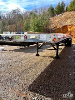 2016 Reitnouer 48ft Flatbed Trailer - All Aluminum, Aluminum Floor, Spread Axle, Tire Inflation System, Lift Axle