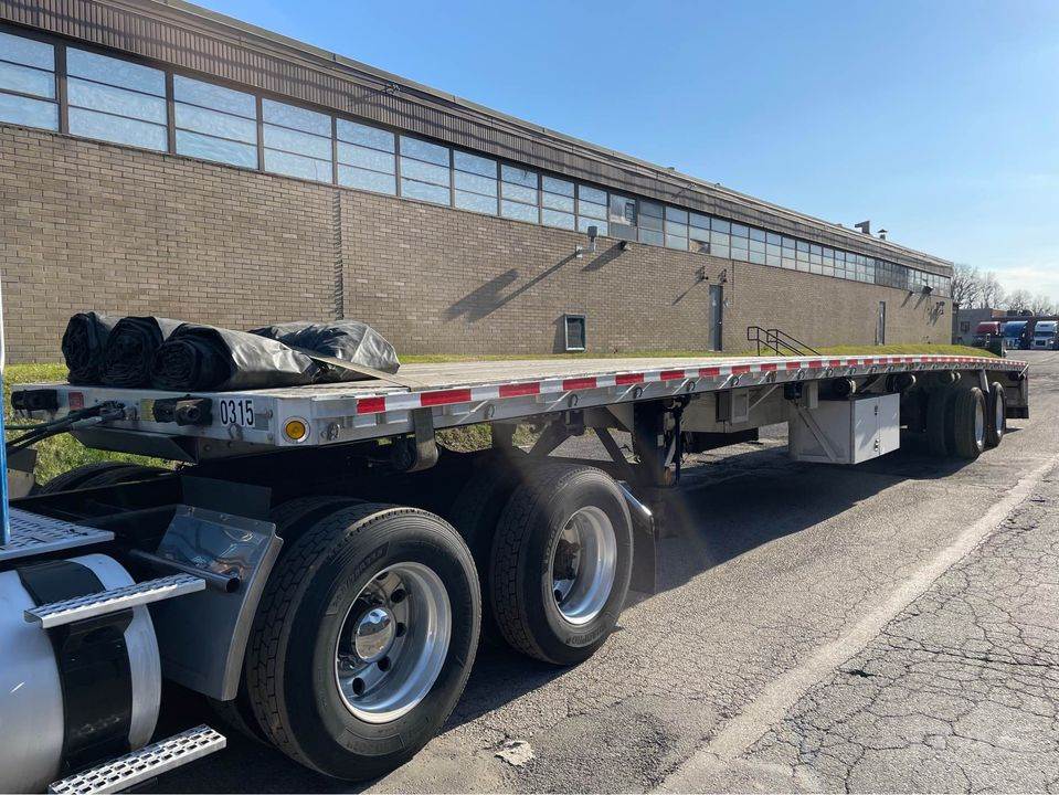 2016 Reitnouer 53x102 Flatbed Trailer All Aluminum, Aluminum Floor