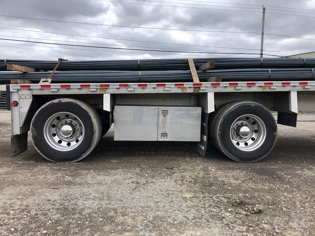 2018 Reitnouer 53x102 Flatbed Trailer Big Bubba, All Aluminum