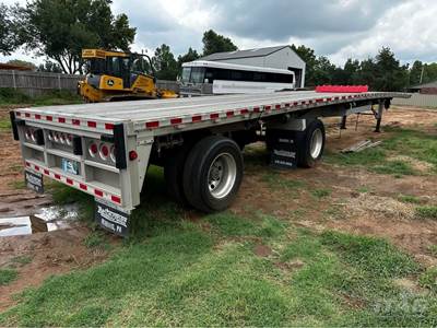 2020 Reitnouer 53ft Flatbed Trailer - All Aluminum, Aluminum Floor, Spread Axle, Toolbox, Dunnage Rack, Lift Axle