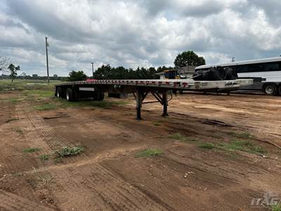 2020 Reitnouer 53ft Flatbed Trailer - All Aluminum, Aluminum Floor, Spread Axle, Toolbox, Dunnage Rack, Lift Axle