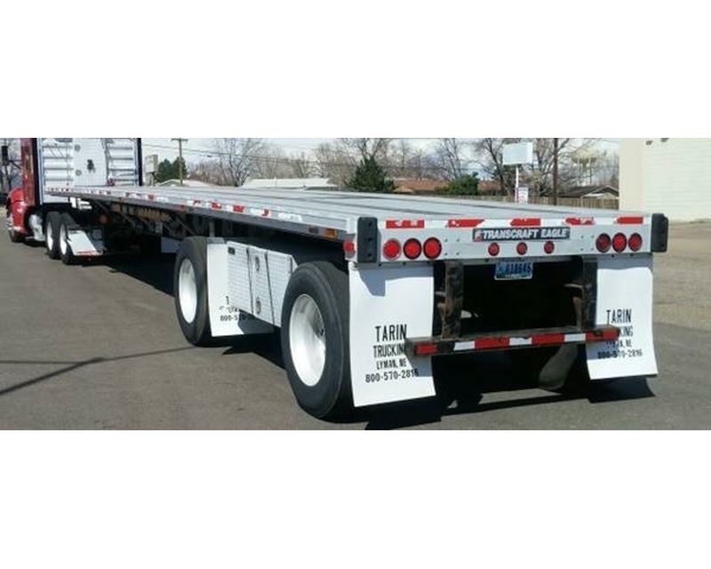 2005 Transcraft Eagle Flatbed Trailer 48x102, Combo, Spread Axle For